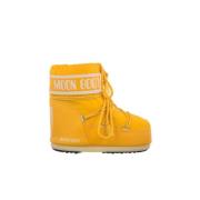 Moon Boot Vinterstövlar för kvinnor Retro Design Yellow, Dam