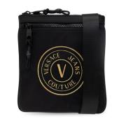 Versace Jeans Couture Axelväska med logotyp Black, Herr