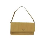 Prada Vintage Pre-owned Nylon prada-vskor Yellow, Dam