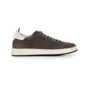 Officine Creative Antracit Sneaker i Nubuck Gray, Herr