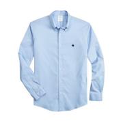 Brooks Brothers Milano Slim-fit Non-iron Sport Skjorta, Oxford Stretch...