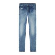 Diesel Slim-Fit Denim Byxor Blue, Herr