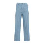 Carhartt Wip Blå Menard Pant Blue, Herr