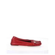 Burberry Vintage Pre-owned Laeder espadriller Red, Dam