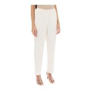 MVP wardrobe Cropped Trousers White, Dam