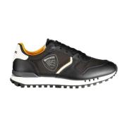 Blauer Snygg Polyester Sneaker Stöd Män Black, Herr