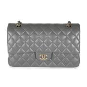 Chanel Vintage Pre-owned Laeder chanel-vskor Gray, Dam