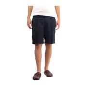 40Weft Bekväma Bermuda Shorts Mike Modell Blue, Herr