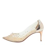 Christian Louboutin Pre-owned Pre-owned Laeder klackskor Beige, Dam