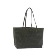 Fendi Vintage Pre-owned Canvas fendi-vskor Green, Dam