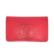 Chanel Vintage Pre-owned Laeder plnbcker Pink, Dam