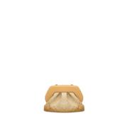 THEMOIRè Straw Clutch Väska Beige, Dam