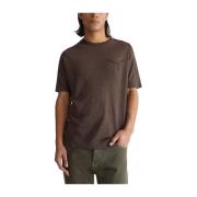 Liu Jo Brun Casual T-shirt Brown, Herr