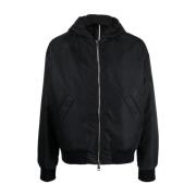 Low Brand Bomber Eagle Zip-Through Sweatshirt Jackor Black, Herr