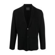 Roberto Collina Elegant Herr Blazer Black, Herr