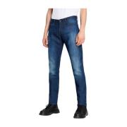 Armani Exchange Trousers Blue, Herr