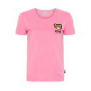 Love Moschino Rosa T-shirt och Polo Pink, Dam