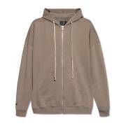 Rick Owens Hooded Sweatshirt Brown, Herr