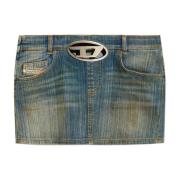 Diesel Kjol `De-Ron-S2` Blue, Dam