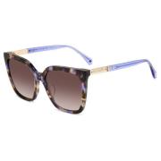 Kate Spade Marlowe/G/S Sunglasses in Havana Multicolor Brown, Dam