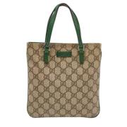 Gucci Vintage Pre-owned Laeder totevskor Beige, Dam