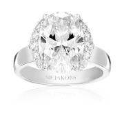 Sif Jakobs Jewellery Grande Ellisse Silverring Gray, Dam