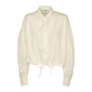 Msgm Beige Casual Skjortor Beige, Dam