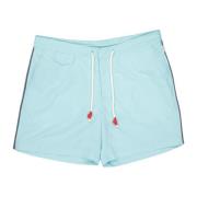 Orlebar Brown Justebara badshorts med ikonisk bulldogskärning Blue, He...