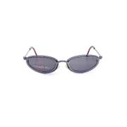 Dior Vintage Pre-owned Metall solglasgon Gray, Dam