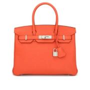 Hermès Vintage Pre-owned Laeder handvskor Orange, Dam