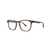 Garrett Leight Alder Eyewear Frames Brown, Unisex