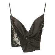 Y/Project Stilren Hook and Eye Camisole Black, Dam