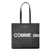 Comme des Garçons Logo Toteväska Black, Unisex