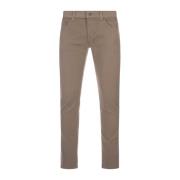 Dondup Slim Fit Sandfärgade Jeans Brown, Herr