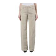 Dondup Denim Jacklin Byxor Beige, Dam