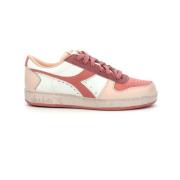 Diadora Bekväma Låga Sneakers Pink, Dam