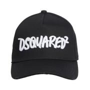 Dsquared2 3D Logo Keps Black, Unisex