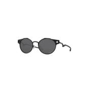 Oakley Svarta Deadbolt Solglasögon Black, Unisex