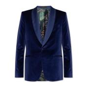 Paul Smith Sammet Blazer Blue, Herr