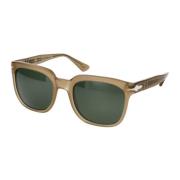 Persol Stiliga solglasögon Beige, Unisex