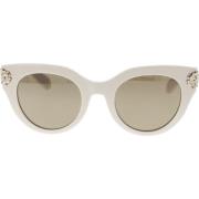 Roberto Cavalli Src065 9X7G Solglasögon White, Dam