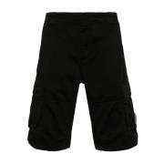 C.p. Company Bermuda Shorts för Män Black, Herr