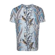 Etro Stilig Herr T-shirt Blue, Herr