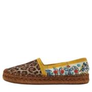 Dolce & Gabbana Pre-owned Pre-owned Tyg espadriller Multicolor, Dam