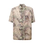 Etro Blommig Beige Skjorta Multicolor, Herr