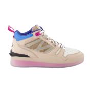 Moncler Reflekterande Nubuck Läder Sneakers Multicolor, Dam