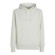 Calvin Klein Jeans Square Frequency Sweatshirt Beige, Herr