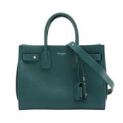 Yves Saint Laurent Vintage Pre-owned Laeder handvskor Green, Dam