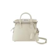 Maison Margiela Läder handvskor Beige, Dam