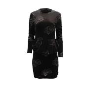 Ganni Polyester klnningar Black, Dam